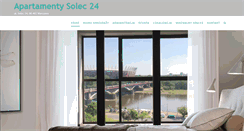 Desktop Screenshot of apartamentysolec24.com